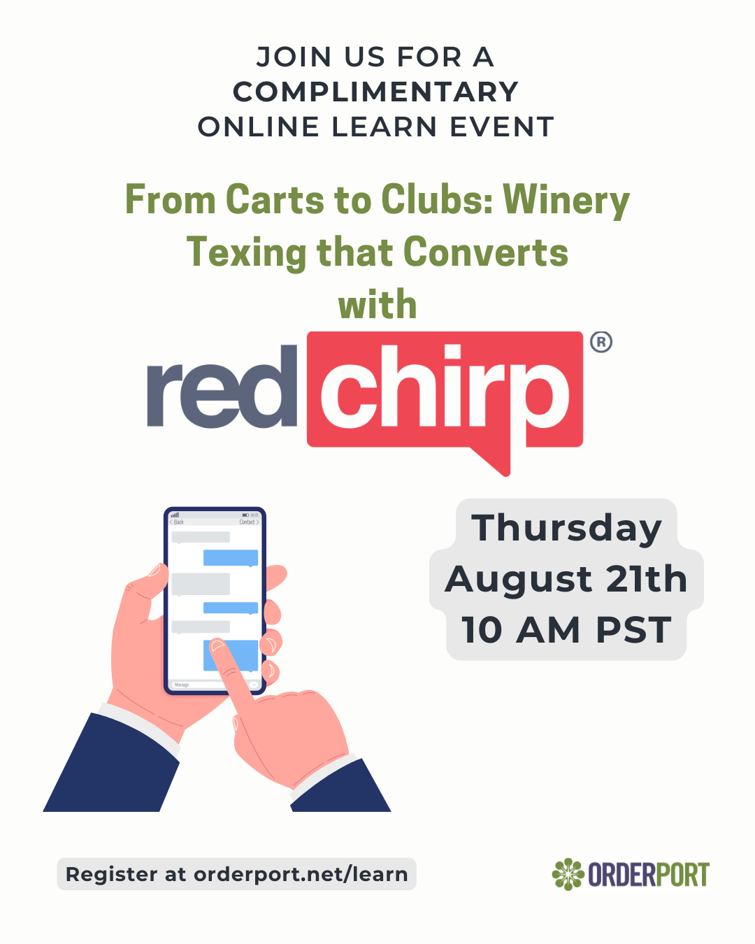 August Learn Event