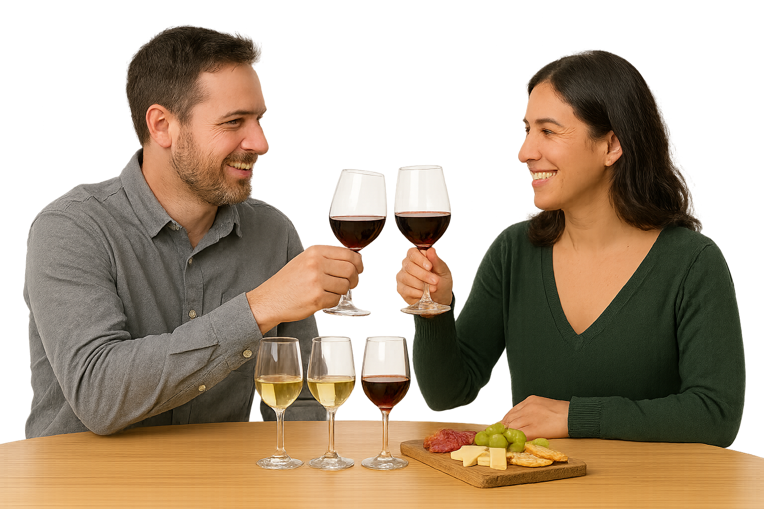 Couple Enjoying Tasting