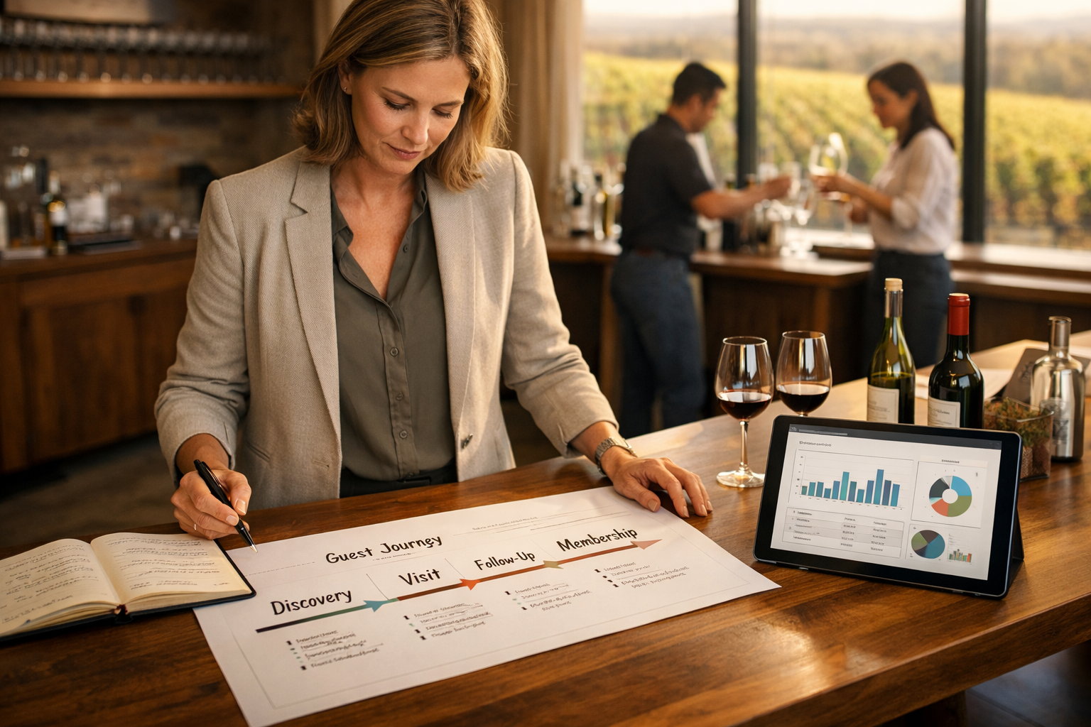 Designing the Winery Guest Experience: From Instinct to Intentional System