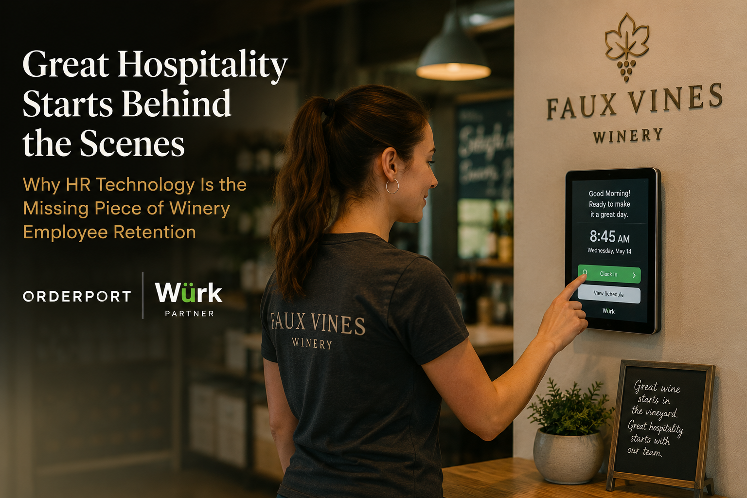 Great Hospitality Starts Behind the Scenes: Why HR Technology Is the Missing Piece of Winery Employee Retention