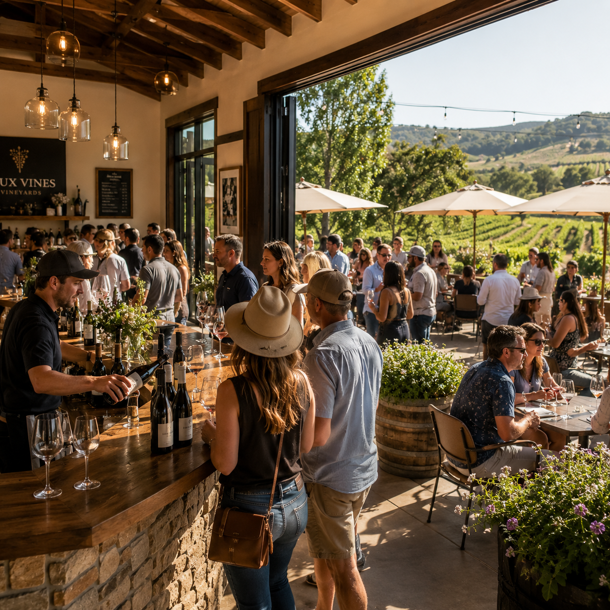 Tasting room growth