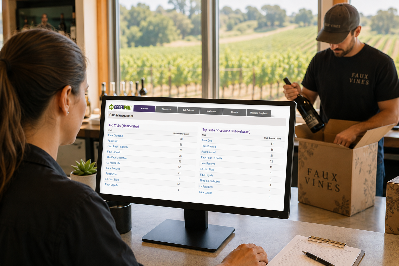 Flexible Wine Club Software for Small Wineries
