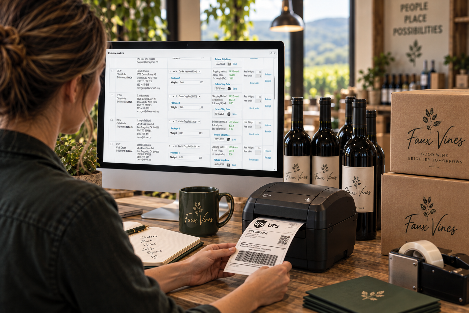 Which Ecommerce Platforms Handle Online Winery Sales with Shipping Integration?