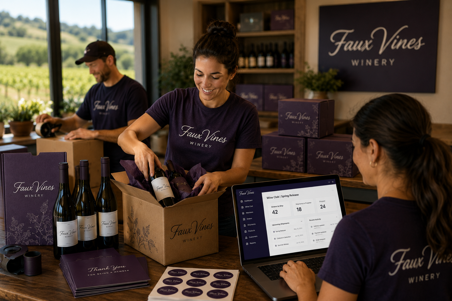 Wine Club Software for Small Wineries